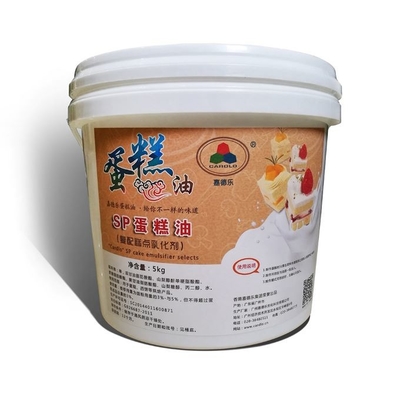 Het vlotte van de de Cakeverbeteraar van Natuurvoedingemulgators van de de Cakeolie 20kg /vat van SP Geelachtige Gel