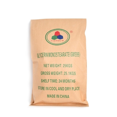 Destilleerd monoglyceride GMS Halal Kosher goedgekeurd DMG90 voor bakkerij
